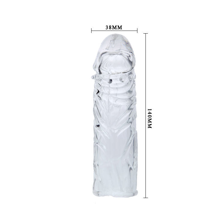 Guaina Fallica Baile For Him — Silicone Morbido 13 cm