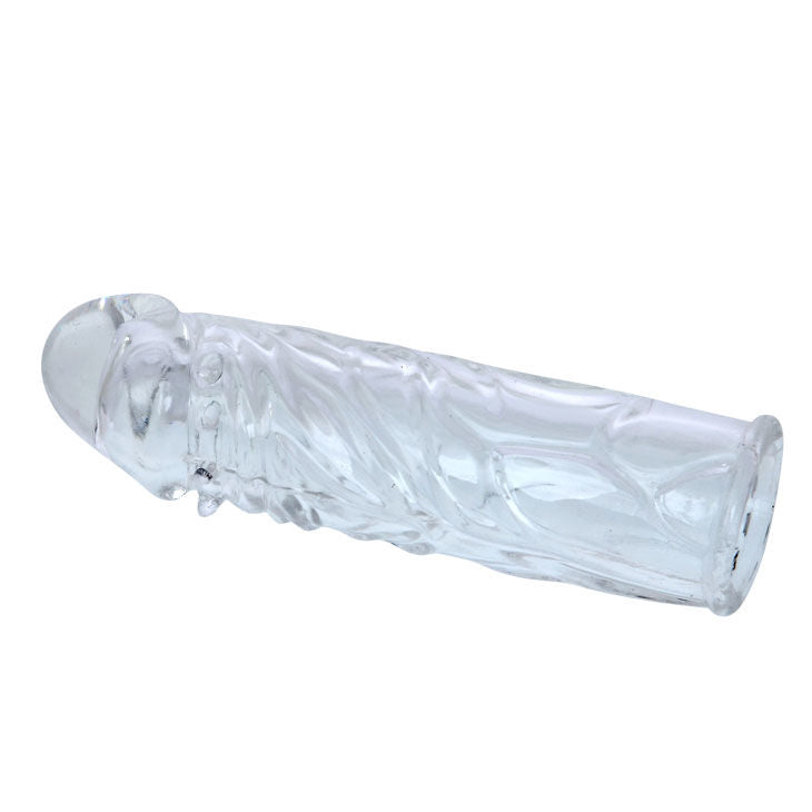Guaina Fallica con Noduli Baile — Silicone, 14 cm