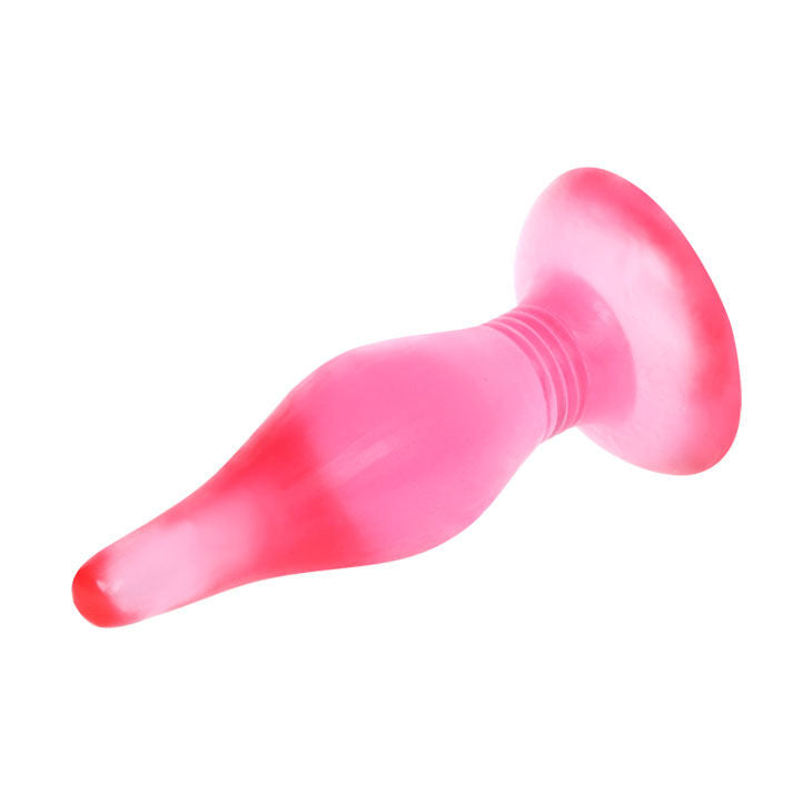 Plug Anale con Ventosa Baile Soft Touch — 14,2 cm, Lilla