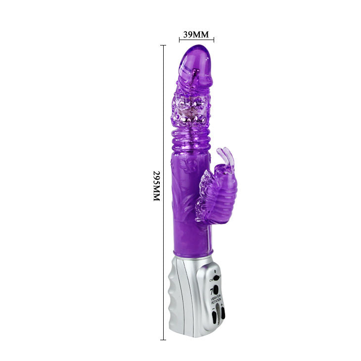 Vibratore Rabbit con Perle Rotanti Baile — TPR, 28 Modalità