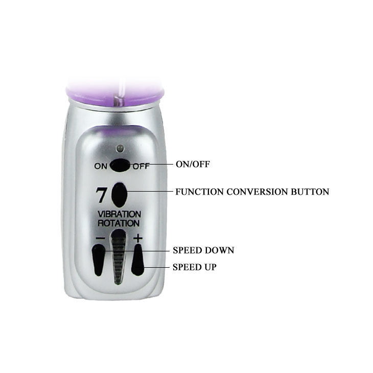 Vibratore Rabbit con Perle Rotanti Baile — TPR, 28 Modalità
