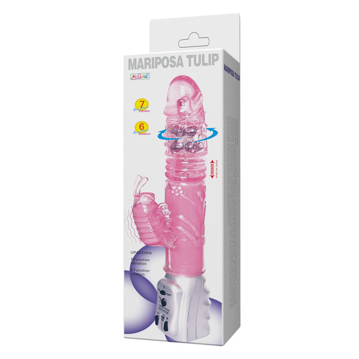 Vibratore Rabbit con Perle Rotanti Baile — TPR, 28 Modalità