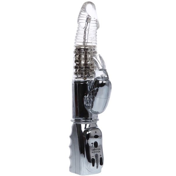 Vibratore con Sfere Rotanti Baile Amour Missile — TPE 26.5 cm