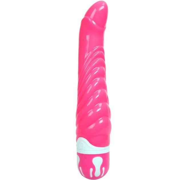 Dildo Vibrante Punto G Baile Realistic Cock — TPR Rosa 21,8 cm