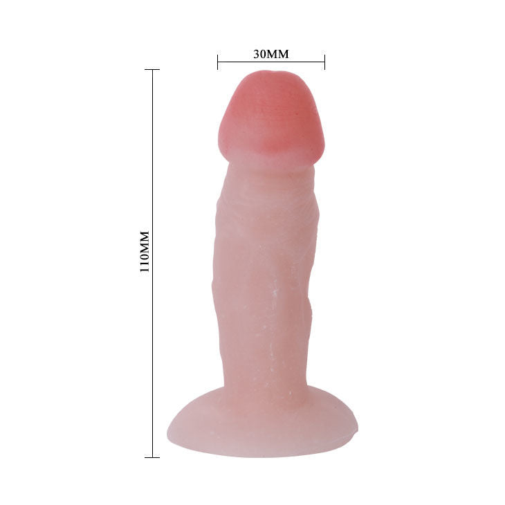 Plug Anale Realistico Baile — Silicone Morbido 11 cm