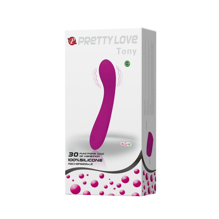 Vibratore Punto G Pretty Love Tony — Lilla, Ricaricabile