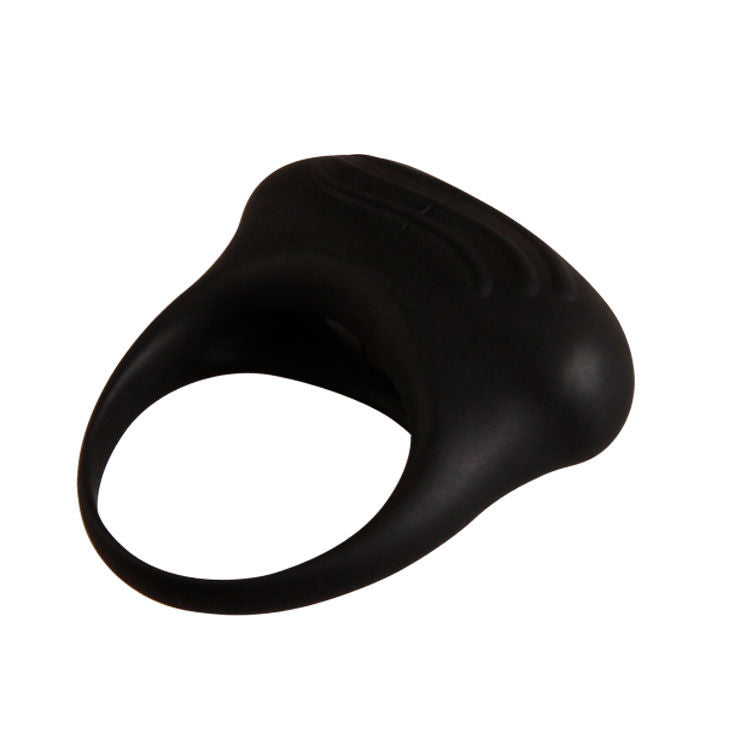Anello Fallico Vibrante Pretty Love Bertram — Silicone Nero