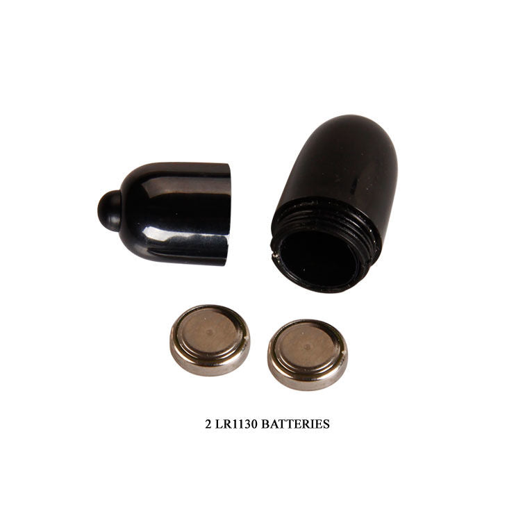 Anello Fallico Vibrante Pretty Love Bertram — Silicone Nero