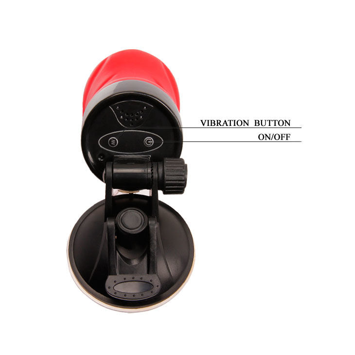 Masturbatore Vagina con Ventosa Crazy Bull — Impermeabile