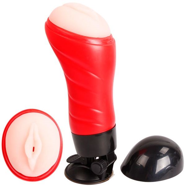 Masturbatore Vaginale con Voce Crazy Bull — Riutilizzabile
