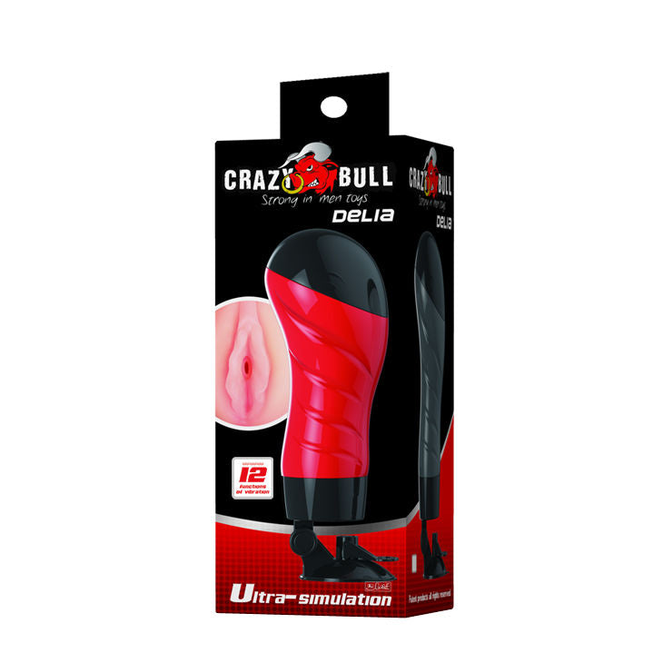 Masturbatore Vaginale Realistico con Voce Crazy Bull Flora