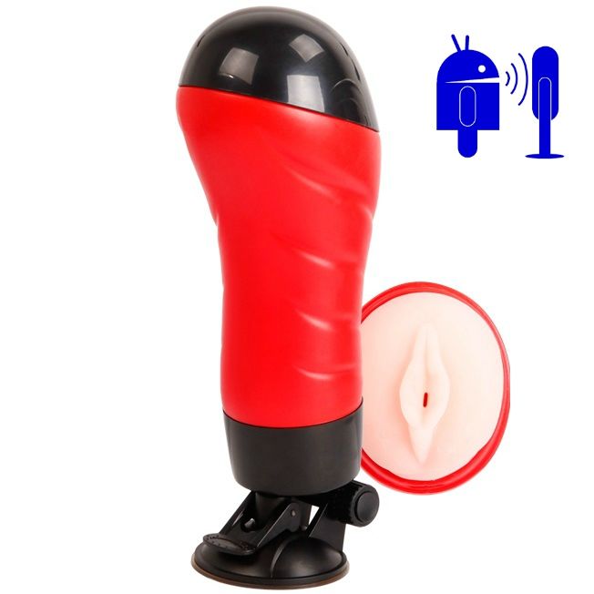 Masturbatore Vaginale con Voce Crazy Bull — Riutilizzabile