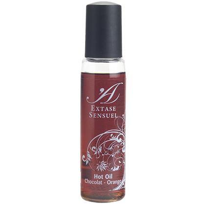 Olio da Massaggio Erotico Extase Sensual Hot Oil — Cioccolato e Arancia 35 ml
