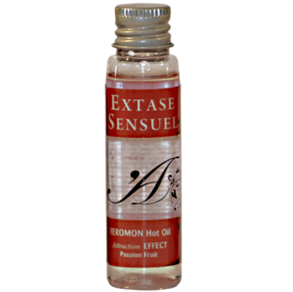 Olio da Massaggio Effetto Calore Extase Sensual — Feromoni 35 ml