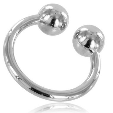 Anello Fallico in Acciaio Metal Hard — 30 mm