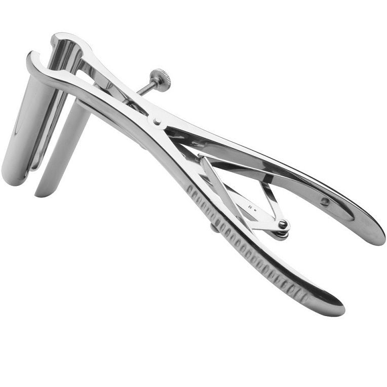 Speculo Anale Triplo Metal Hard — Acciaio Chirurgico Regolabile