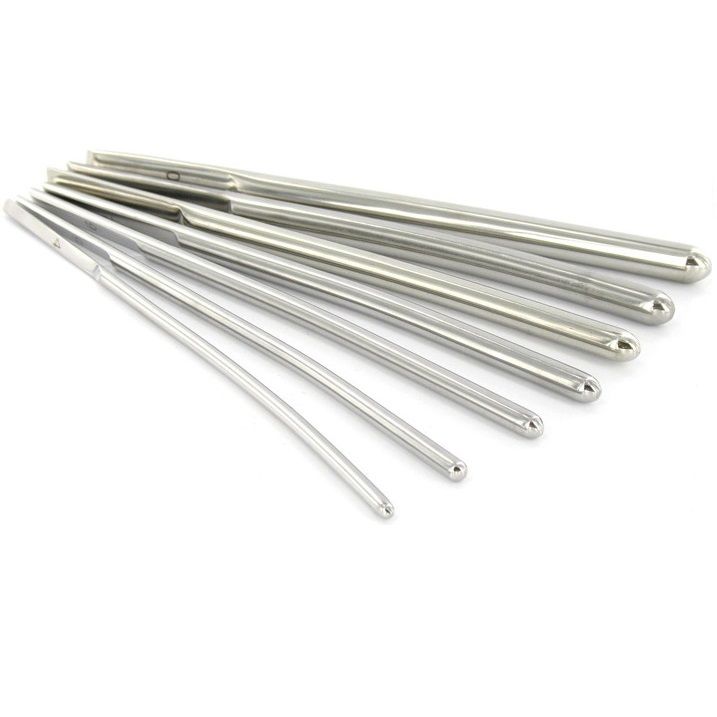 Dilatatore Uretrale in Acciaio Metal Hard — 9 mm, 18 cm