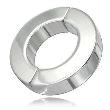 Anello Fallico Testicoli Metal Hard — Acciaio, 35 mm