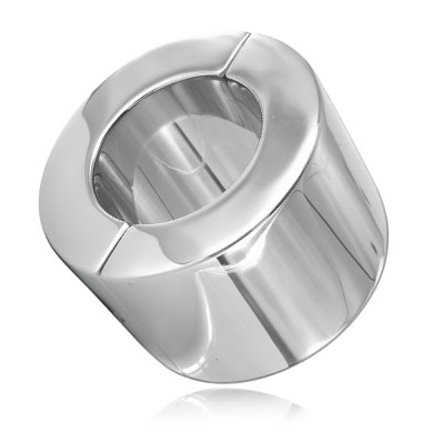 Anello per Testicoli Metal Hard — Acciaio Inossidabile, 40 mm