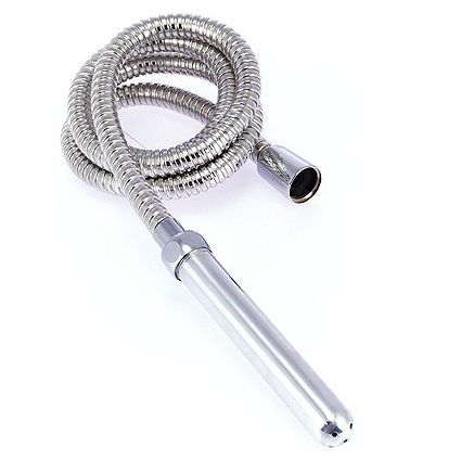 Doccia Intima Anale Vaginale Metal Hard — Acciaio, 1,5 m