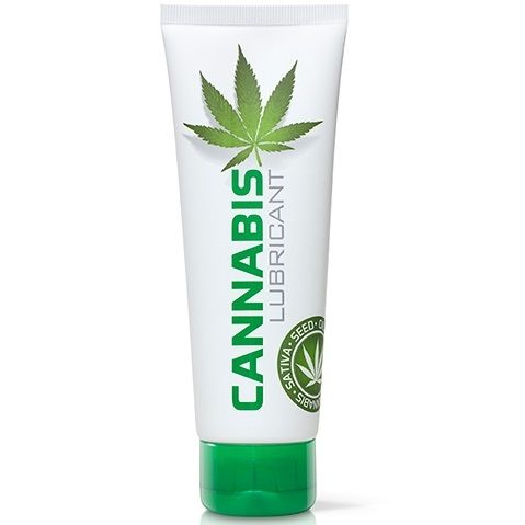 Lubrificante Intimo Base Acqua Cobeco Cannabis — 125 ml