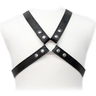 Imbracatura BDSM Leather Body Lasic — Vestito in Pelle