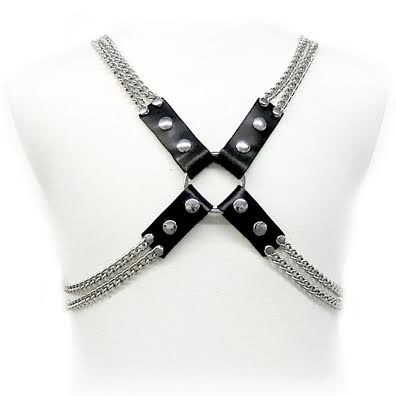 Imbracatura BDSM a Catena Leather Body