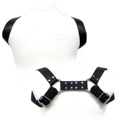 Imbracatura BDSM Leather Body — Fondina