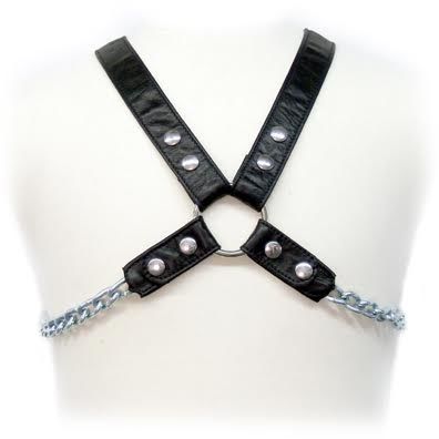 Imbracatura BDSM a Catena Leather Body — Modello II
