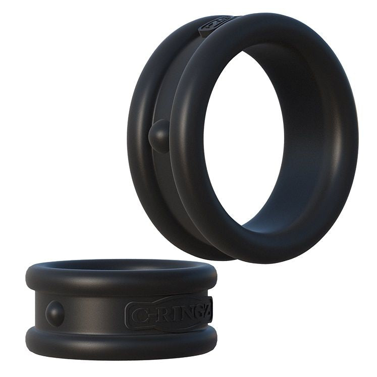 Anello Fallico in Silicone Fantasy C-Ringz Max — Set 2 Pezzi