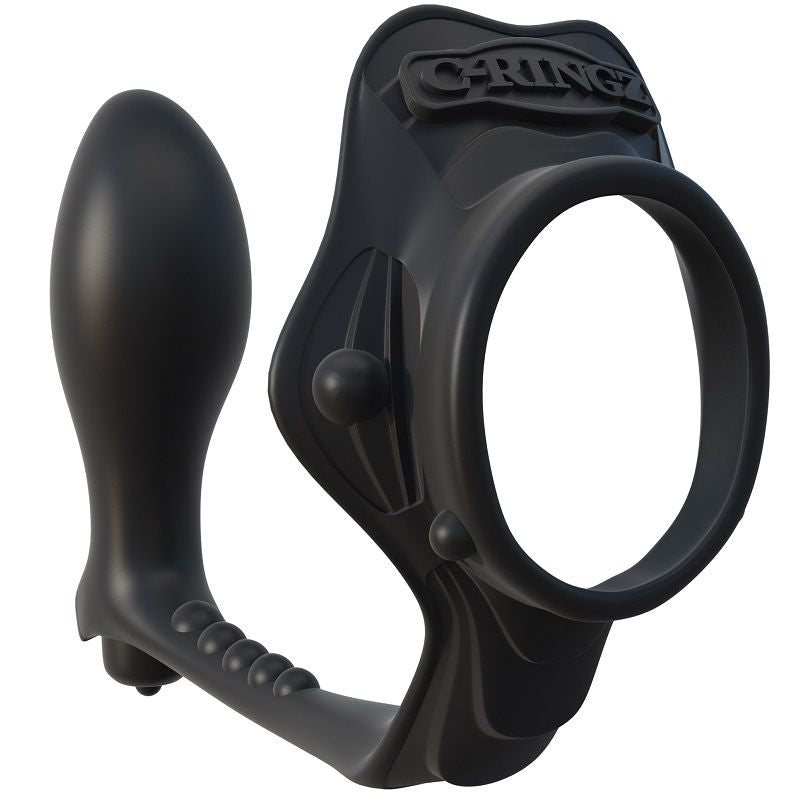 Anello Fallico con Stimolatore Prostatico Fantasy C-Ringz Rock Hard