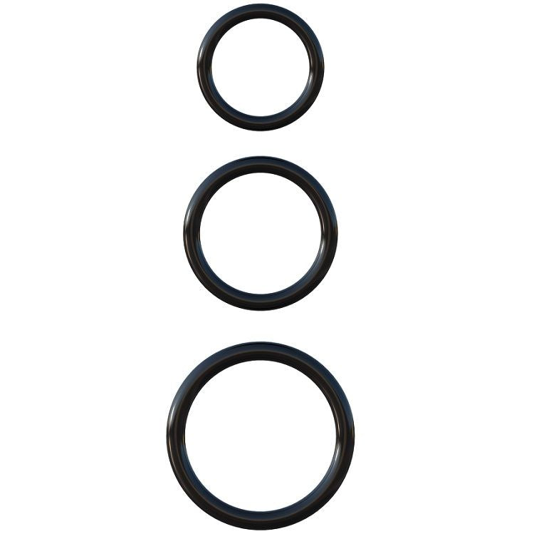 Set 3 Anelli Fallici in Silicone Fantasy C-Ringz Stamina Ring