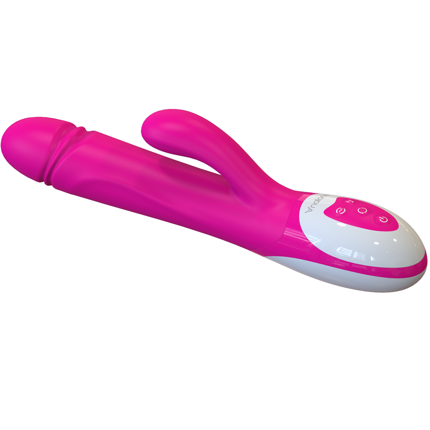Vibratore Doppio Stimolatore Nalone Wave — Silicone, Doppio Motore