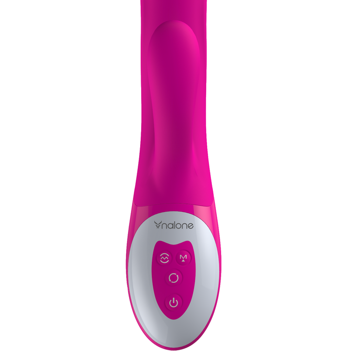 Vibratore Doppio Stimolatore Nalone Wave — Silicone, Doppio Motore