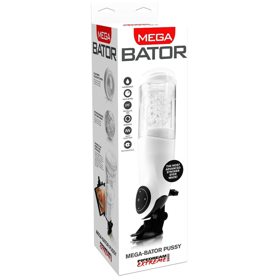 Masturbatore Maschile Vibrante PDX Mega Bator — USB, Vagina