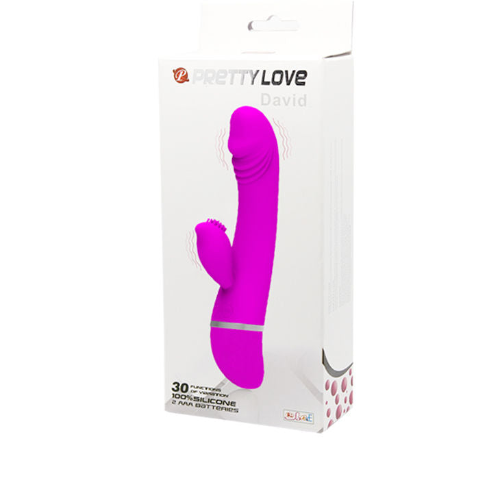 Vibratore Rabbit Pretty Love Flirtation David — 30 Modalità
