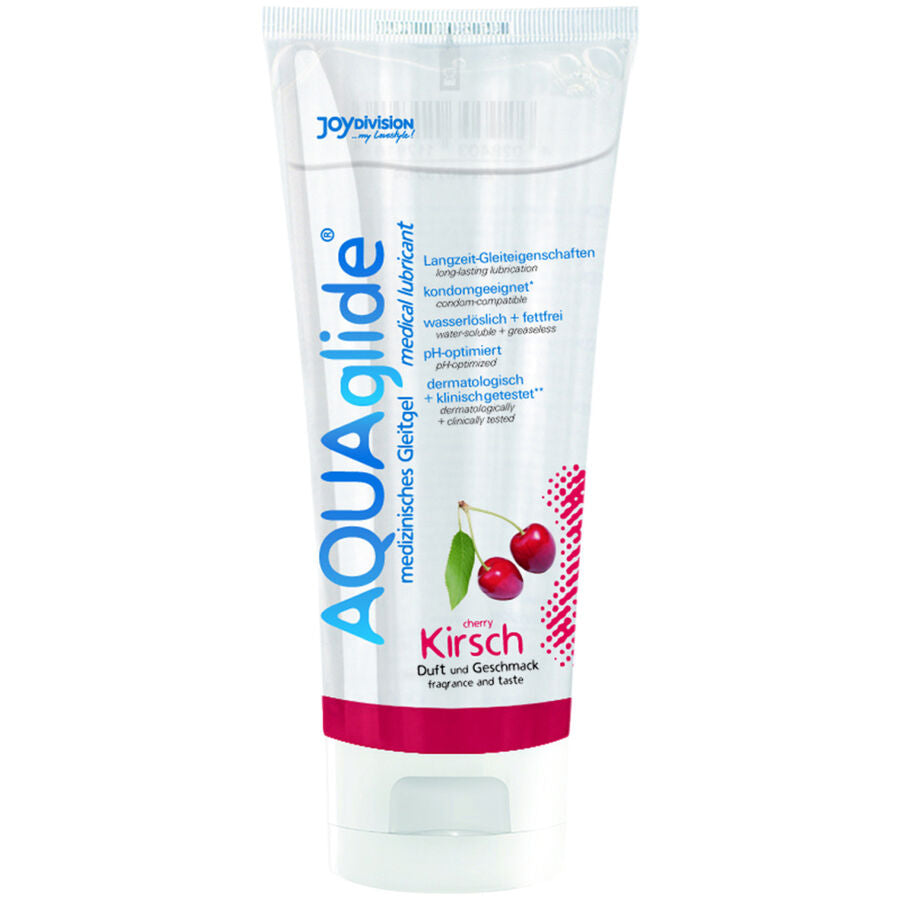 Lubrificante Intimo Base Acqua Joydivision Aquaglide — Ciliegia 100 ml