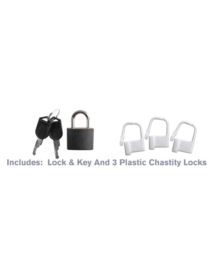 Gabbia di Castità in Silicone Fantasy C-Ringz Cock Blocker