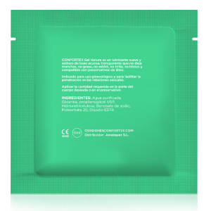 Lubrificante Intimo Base Acqua Confortex Gel Nature — 100x6 ml
