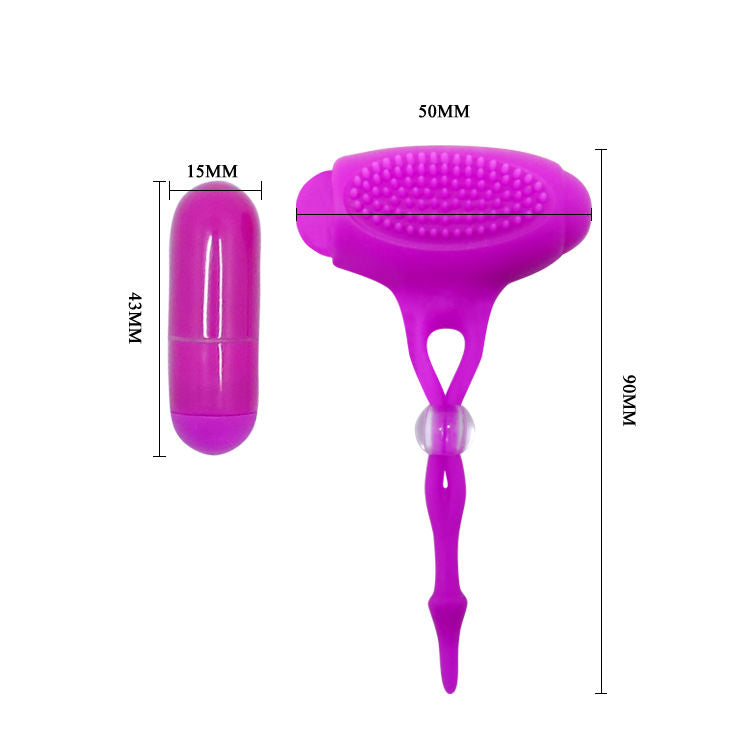 Stimolatore Capezzoli Pretty Love Bancroft — Silicone, 2 pz