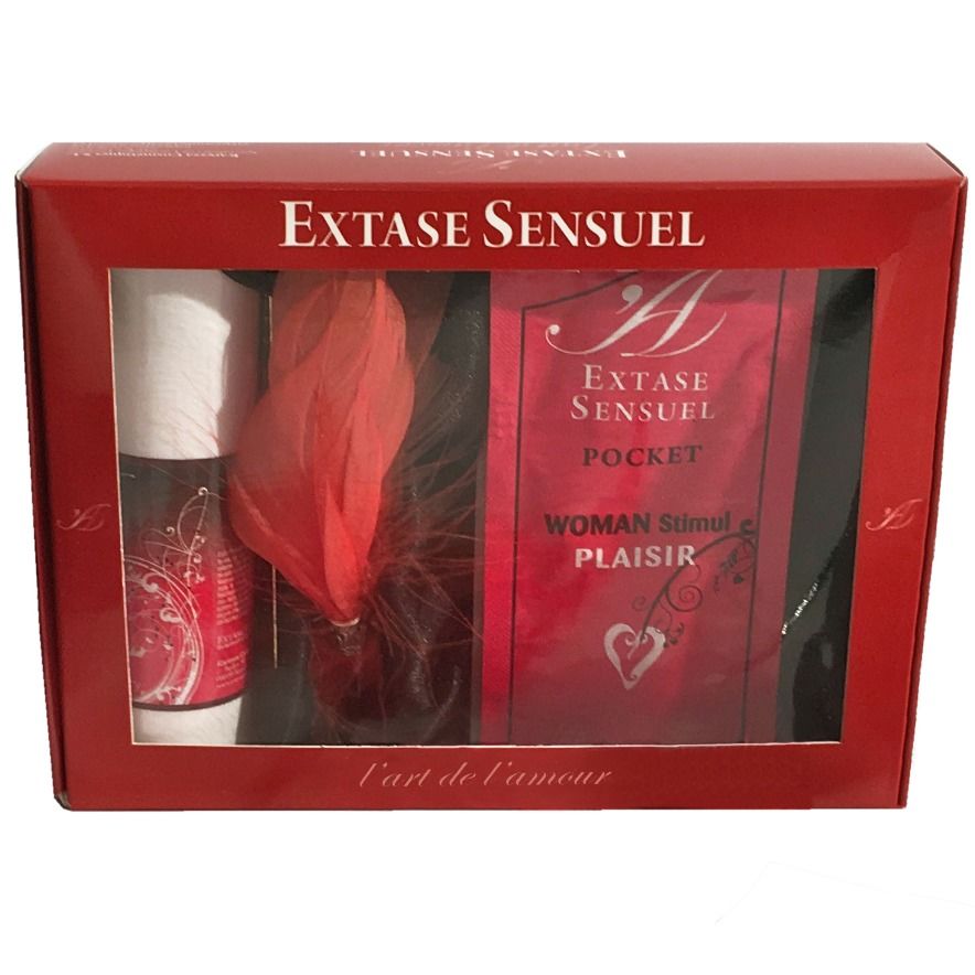 Kit Erotico da Viaggio Extase Sensual Coffret Sensuale — 4 pz