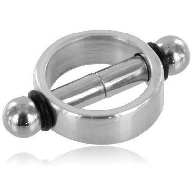 Morsetti per Capezzoli Magnetici BDSM Metal Hard — Acciaio