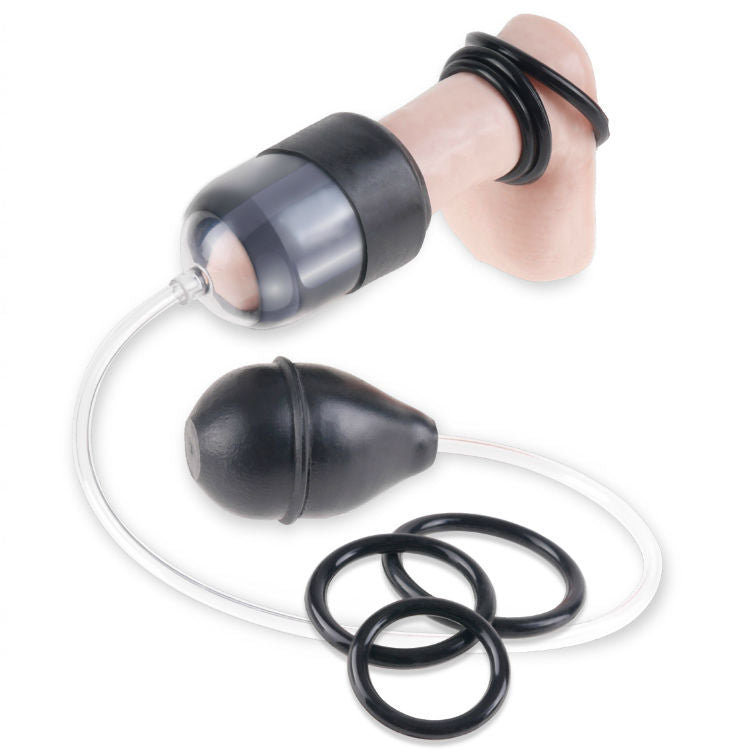 Pompa Glande con Anello Fallico Fetish Fantasy Suck N' Stroke