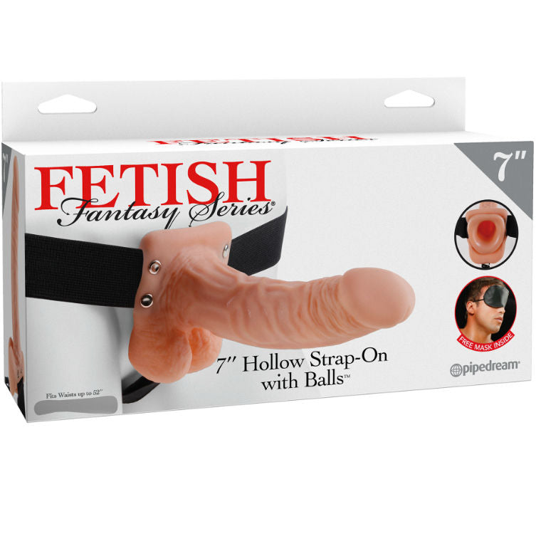 Guaina Fallica Cava con Sfere Fetish Fantasy — 17,8 cm