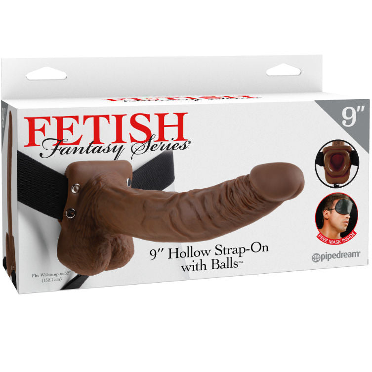 Guaina Fallica Cava con Sfere Fetish Fantasy Series 9 — 23 cm