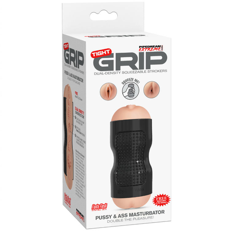 Masturbatore Maschile Doppio Pipedream Extreme Toyz — Vagina e Ano