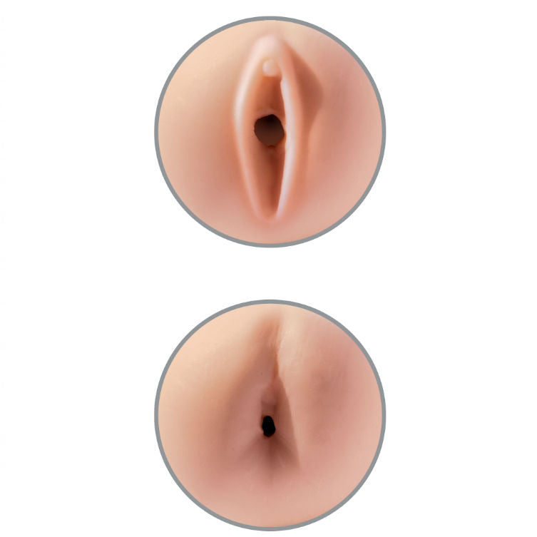 Masturbatore Maschile Doppio Pipedream Extreme Toyz — Vagina e Ano