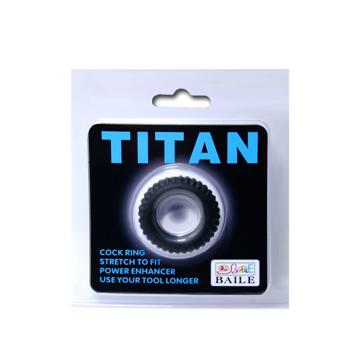 Anello Fallico Baile Titan — Silicone, diametro 1,9 cm