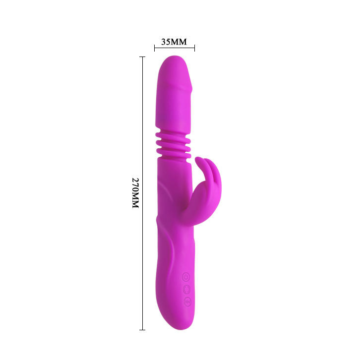 Vibratore Rabbit Pretty Love Ward — Doppio Motore Su e Giù