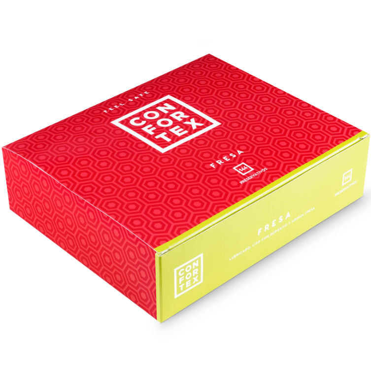 Preservativi alla Fragola Confortex — 144 Unità